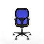 PIQUERAS Y CRESPO Silla de oficina Jorquera Amarillo/Azul