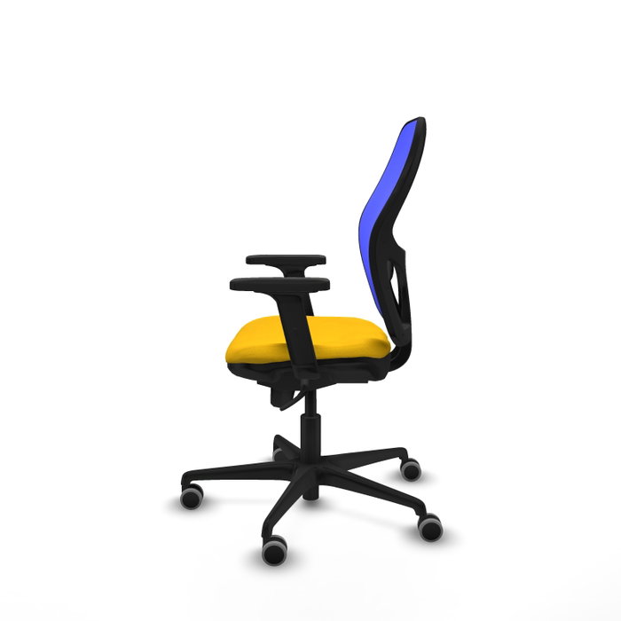 PIQUERAS Y CRESPO Silla de oficina Jorquera Amarillo/Azul PIQUERAS Y CRESPO Silla de oficina Jorquera Amarillo/Azul