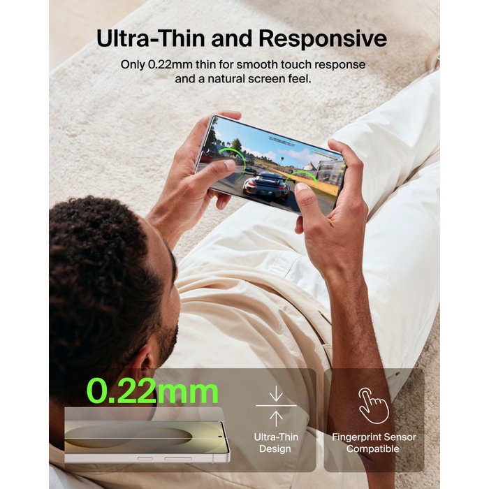 Belkin Titan SmartShield Glass Screen Guard para Samsung Galaxy S26 Ultra