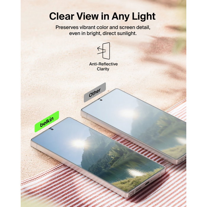 Belkin Titan SmartShield Glass Screen Guard para Samsung Galaxy S26 Ultra