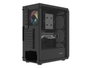 Fury Shobo SH4 Midi Tower Negra con Ventana, Sin Fuente, USB 3.0, RGB, 120mm