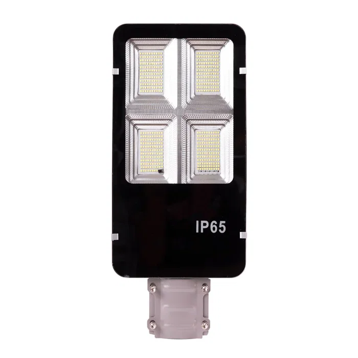 Farola LED Solar con Control Remoto Dimable. Panel 6V 300W Batería 3,2V 30000mAh. Blanco Frío 6000K. IP65. [HO-FAR-SOL-300W-CW]