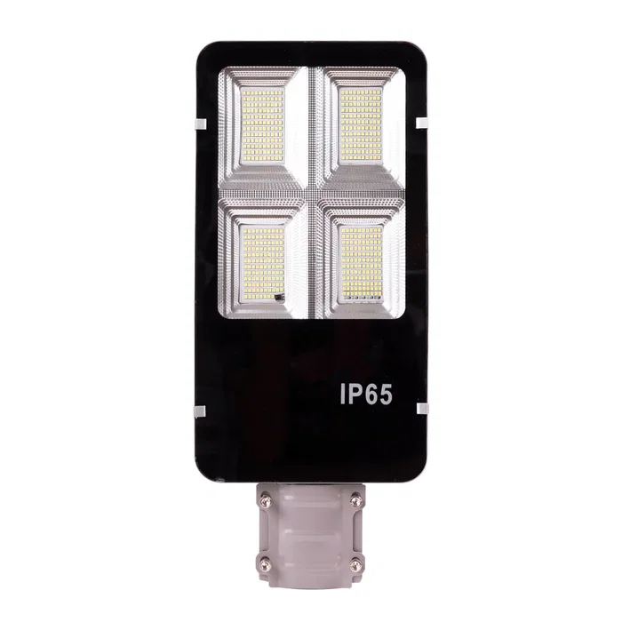 Farola LED Solar con Control Remoto Dimable. Panel 6V 300W Batería 3,2V 30000mAh. Blanco Frío 6000K. IP65. [HO-FAR-SOL-300W-CW]