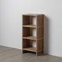 Estantería Natural Madera de Teca Salón 54 X 35 X 116 cm