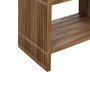 Estantería Natural Madera de Teca Salón 54 X 35 X 116 cm