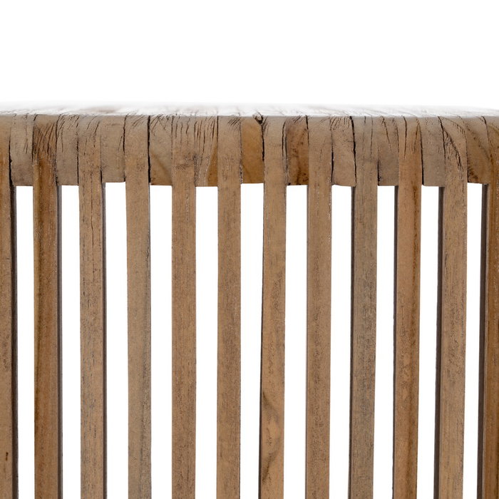 Estantería Natural Madera de Teca Salón 54 X 35 X 116 cm
