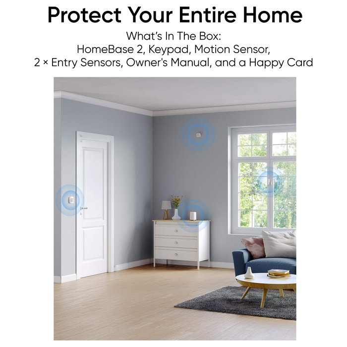Eufy Security Smart Home Set 5 piezas, Sistema de Alarma Inteligente Blanco
