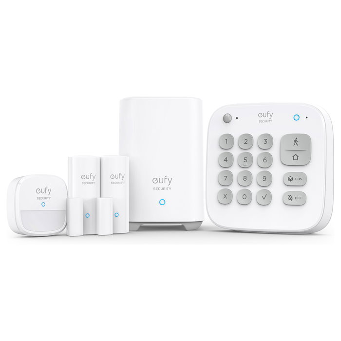 Eufy Security Smart Home Set 5 piezas, Sistema de Alarma Inteligente Blanco