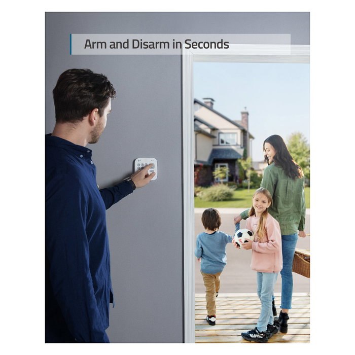 Eufy Security Smart Home Set 5 piezas, Sistema de Alarma Inteligente Blanco