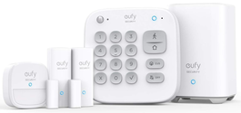 Eufy Security 5 Piezas Smart Home Set, Sistema de Seguridad Inteligente con Cerradura, Sensor de Movimiento, 2 Sensores de Robo, Alarma, Compatible con EufyCam