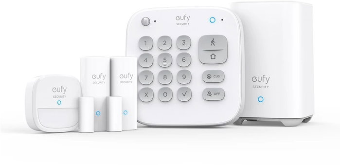 Eufy Security Smart Home Set 5 piezas, Sistema de Alarma Inteligente Blanco