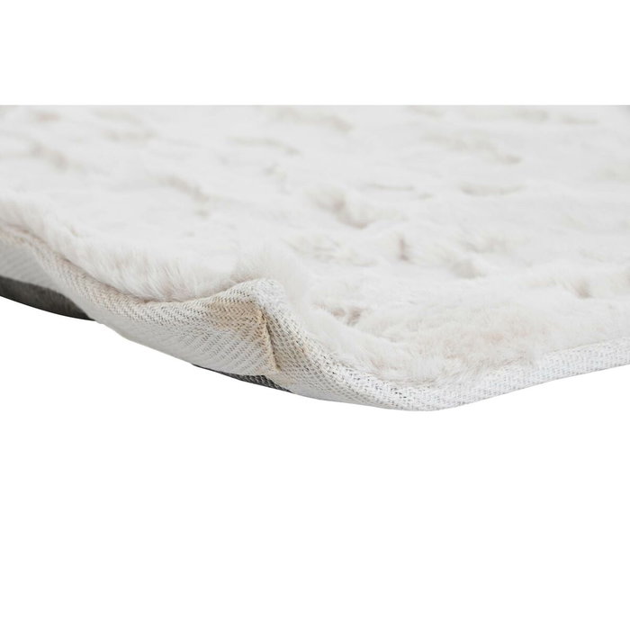 DKD Home Decor Alfombra de Poliéster Beige 175x95x3 cm DKD Home Decor Alfombra de Poliéster Beige 175x95x3 cm