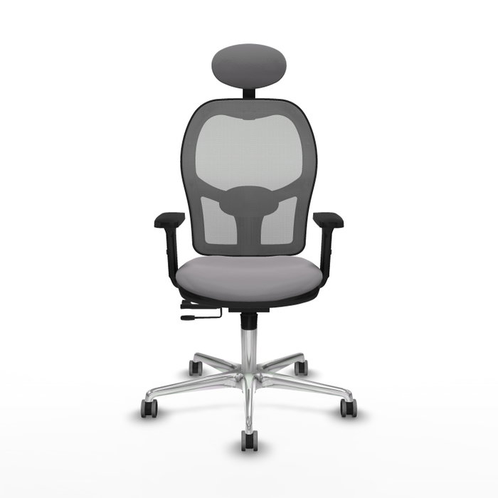 PIQUERAS Y CRESPO Silla de oficina Jorquera Gris con Mecanismo Sincro/Traslack PIQUERAS Y CRESPO Silla de oficina Jorquera Gris con Mecanismo Sincro/Traslack