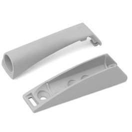 ITALIANA FERRAMENTA Base Solapada Kpush Tech Largo 20Mm Gris