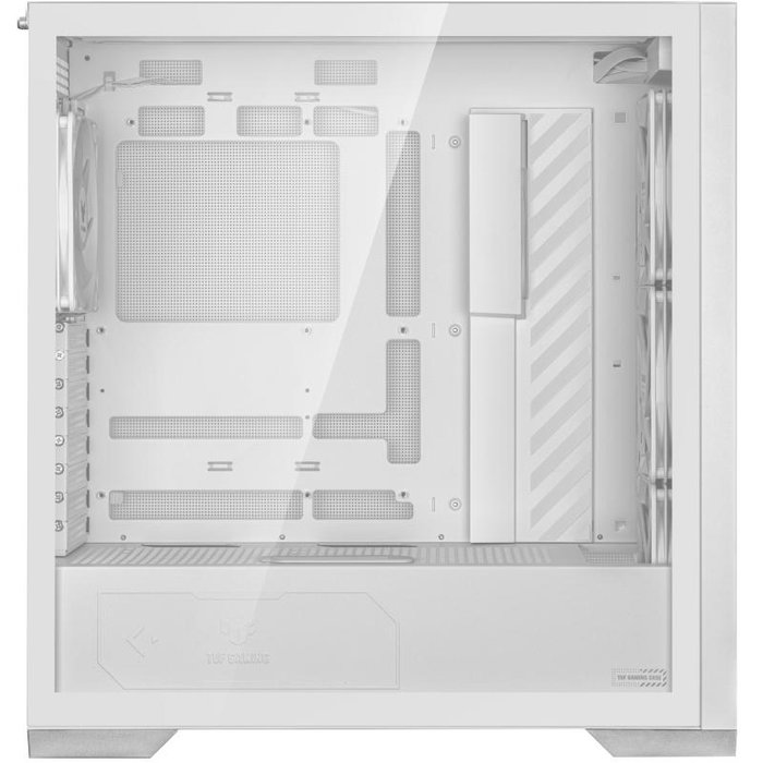ASUS Caja TUF Gaming GT302 ARGB Mid Tower con Ventiladores - Blanco - Ref. 90DC00I3-B19000
