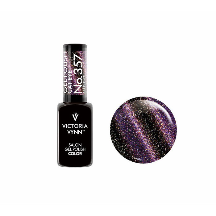 Victoria Vynn Gel Polish Stone Cat Eye Crystal Topaz 267 Efecto Ojo de Gato Esmalte Híbrido Uñas 8ml