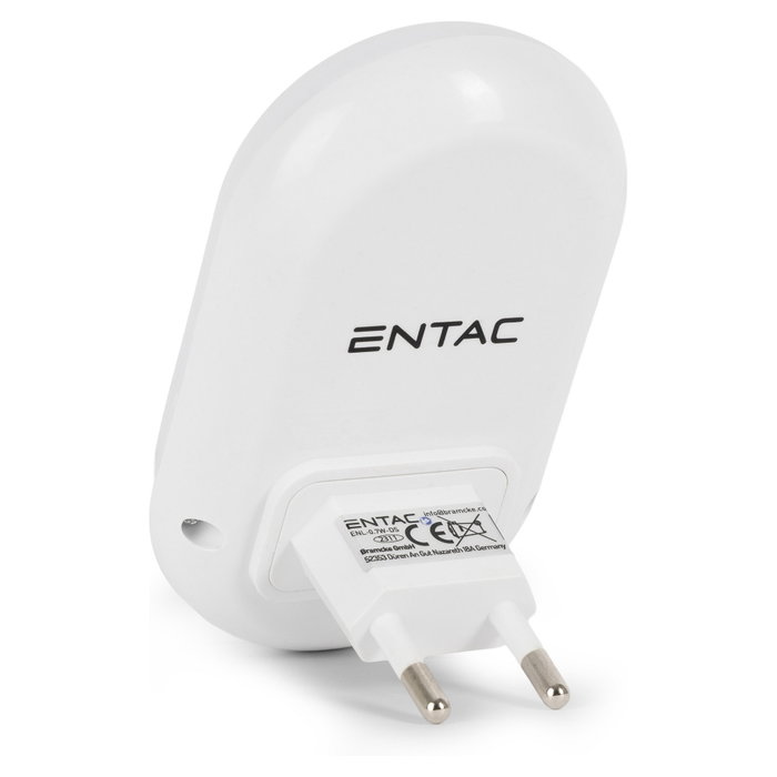 ENTAC Luz de noche ENL-0.7W-DS Blanco Cálido