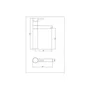 Edouard Rousseau ROU3047404057244 Mezclador de lavabo alto DOVER Cromo con Eco-stop