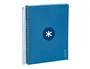 Antartik Cuaderno espiral A5 120h 90g cuadro 5mm azul oscuro