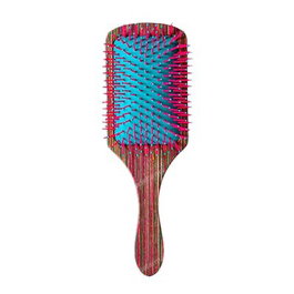 Bifull Cepillo Raqueta Striped Wood Purple