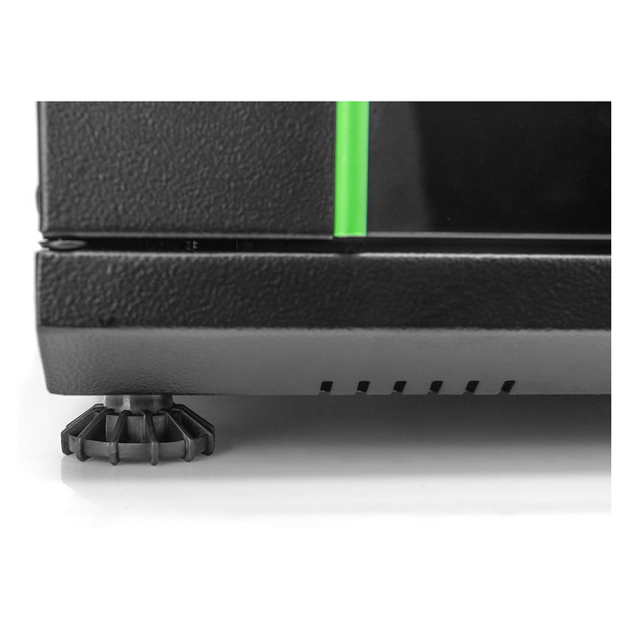 Digitus Juego de 4 Pies Niveladores de Acero Inoxidable Marrón para Armarios de Red y Servidores de 19 Pulgadas (48.3 cm), Capacidad 250 kg Digitus Juego de 4 Pies Niveladores de Acero Inoxidable Marrón para Armarios de Red y Servidores de 19 Pulgadas (48.3 cm), Capacidad 250 kg