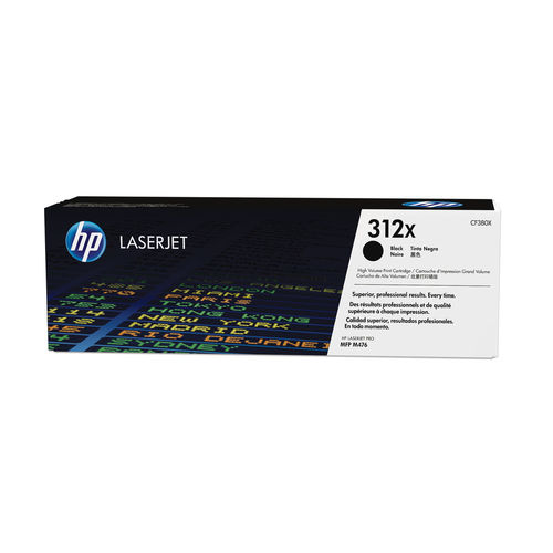 HP 312X Negro CF380X Alta Capacidad