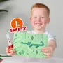 Ses Creative Aprendo a Cortar Paso a Paso Tijeras Seguras para Niños, Corta Solo Papel, Ideal para Iniciarse en el Corte y Estimular la Creatividad Infantil