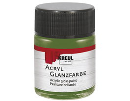 Kreul Pintura acrílica brillante verde oliva 50ml