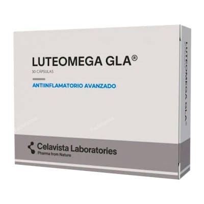 CELAVISTA Luteomega Gla 30 Cápsulas con Omega 3 y DHA Alto Contenido, 1100mg CELAVISTA Luteomega Gla 30 Cápsulas con Omega 3 y DHA Alto Contenido, 1100mg