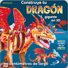 Construye tu Dragón gigante en 3D, David Hawcock - SAN PABLO EDITORIAL