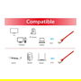 EQUIP 605629 Cable Patch Cat6A S/FTP LSZH 20 metros, Conectores RJ45, Color Rojo