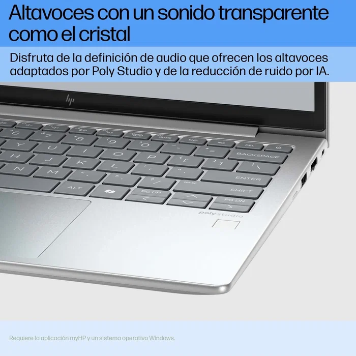 HP EliteBook 640 G11 A38G3ET - Portátil 14" WUXGA AI PC con Intel Core Ultra 5 125U, 16 GB DDR5, 512 GB SSD, Windows 11 Pro, Plata