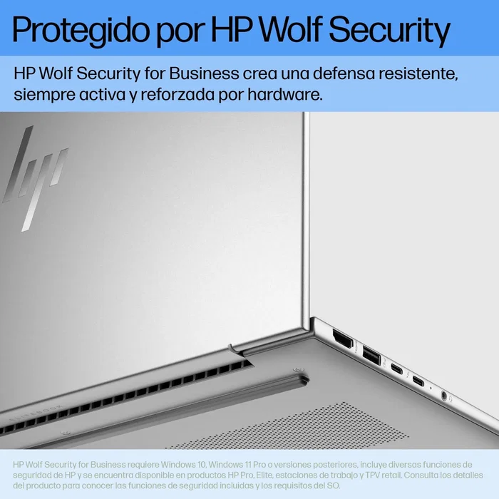 HP EliteBook 640 G11 A38G3ET - Portátil 14" WUXGA AI PC con Intel Core Ultra 5 125U, 16 GB DDR5, 512 GB SSD, Windows 11 Pro, Plata