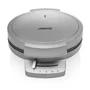 Princess Gofrera 132380 para 5 gofres con forma de corazón, 1200 W, acero inoxidable, termostato regulable, antiadherente y segura