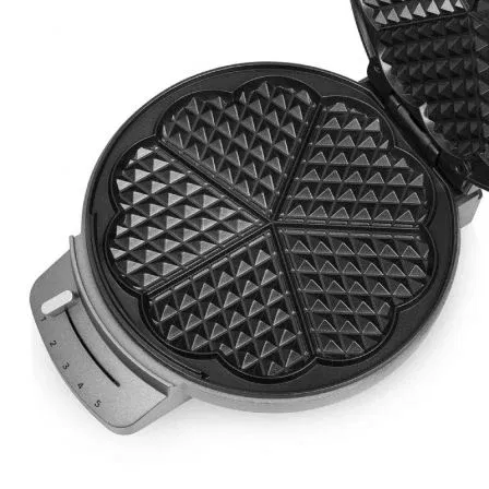 Princess Gofrera 132380 1200W para 5 Gofres Corazón Deluxe