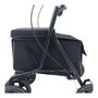 Rolser Carro de la compra con asiento plegable kadira ln, 4 ruedas, 100kg carga max