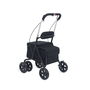 Rolser Carro de la compra con asiento plegable kadira ln, 4 ruedas, 100kg carga max