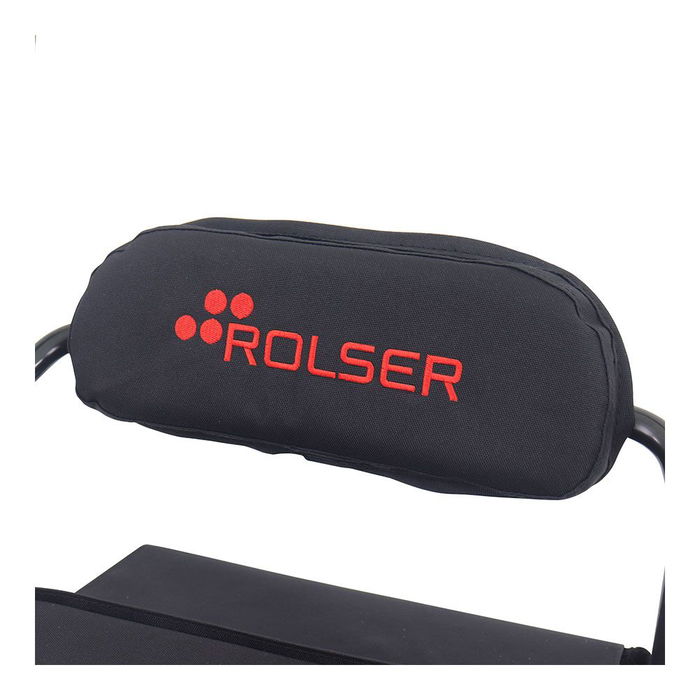 Rolser Carro de la compra con asiento plegable kadira ln, 4 ruedas, 100kg carga max
