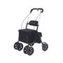 Rolser Carro de la compra con asiento plegable kadira ln, 4 ruedas, 100kg carga max