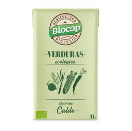 BIOCOP Caldo de Verduras Auténtico BIO 1L