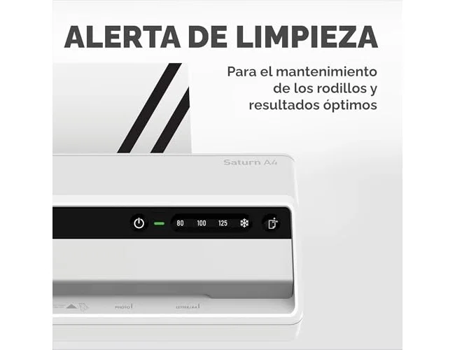 Fellowes Saturn 3i A4 Plastificadora Negro/Plata
