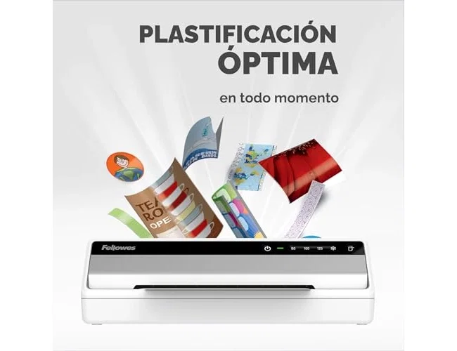 Fellowes Saturn 3i A4 Plastificadora Negro/Plata
