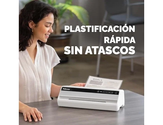 Fellowes Saturn 3i A4 Plastificadora Negro/Plata