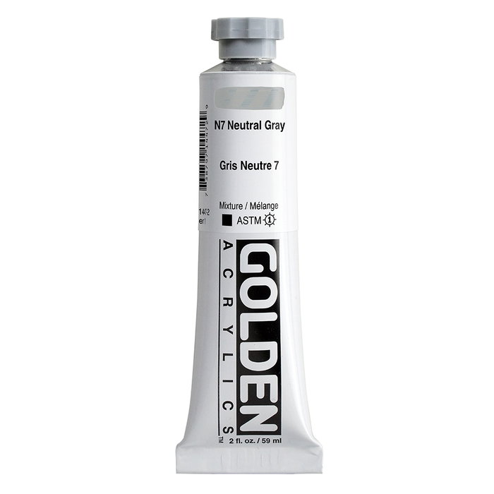 Golden Heavy Body Acrílico Gris Neutral N7 59 ml Golden Heavy Body Acrílico Gris Neutral N7 59 ml