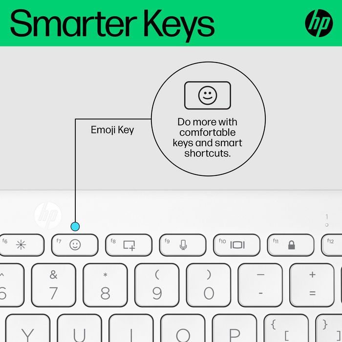 HP 350 Compact Multi-Device Bluetooth Keyboard