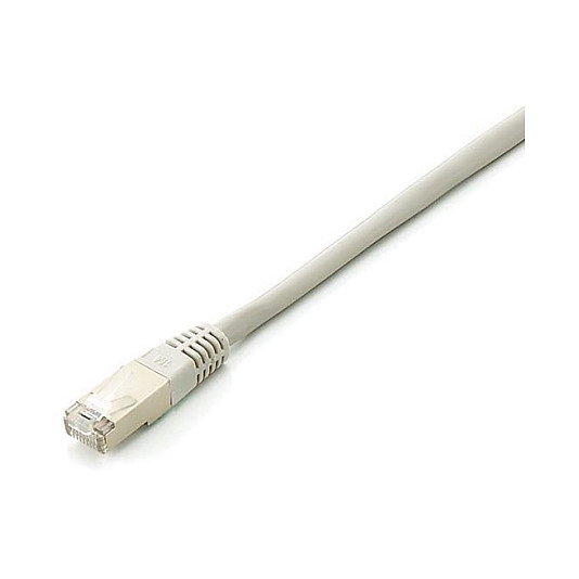 EQUIP Cable de parcheo Cat6A S/FTP 2xRJ-45 15.00m Gris