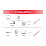 EQUIP Cable de parcheo Cat6A S/FTP 2xRJ-45 15.00m Gris