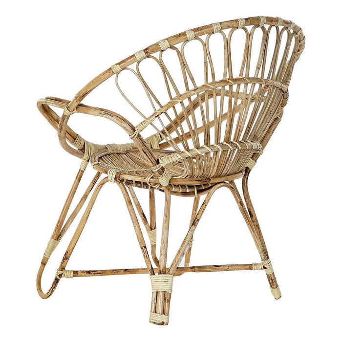 DKD Home Decor Silla de Ratán Natural DKD Home Decor Silla de Ratán Natural