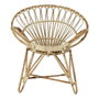 DKD Home Decor Silla de Ratán Natural