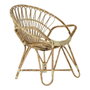 DKD Home Decor Silla de Ratán Natural